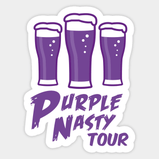 Purple Nasty Tour Sticker